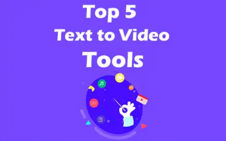 Top 5 Text to Video Tools ki Jankari