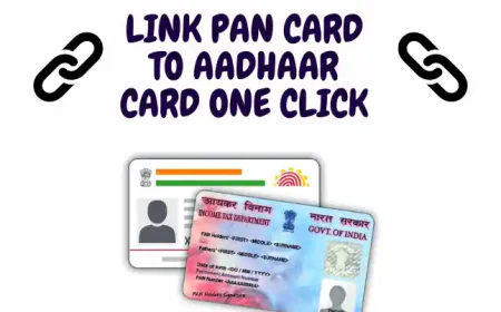 Link Pan Card to Aadhaar Card One Click