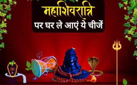 मिलेगा शुभफल महाशिवरात्रि पर घर ले आएं ये चीजें
