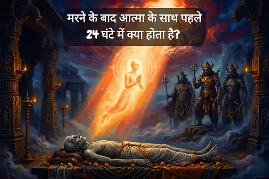मरने के बाद आत्मा के साथ पहले 24 घंटे में क्या होता है? | Garuda Purana रहस्य