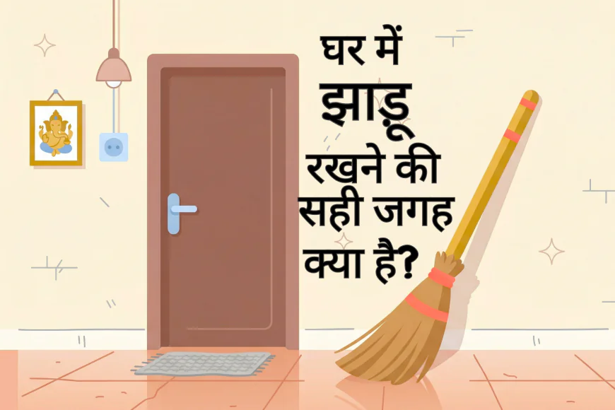 घर में झाड़ू रखने की सही जगह क्या है?