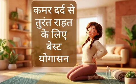 कमर दर्द से तुरंत राहत के लिए बेस्ट योगासन | Back Pain Relief