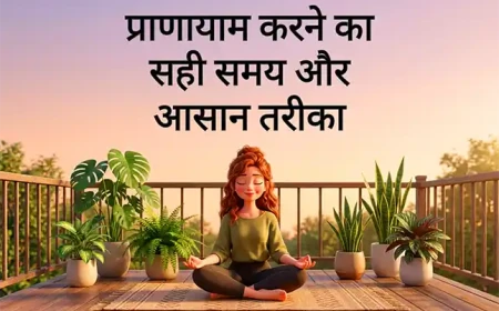 प्राणायाम करने का सही समय और आसान तरीका (पूरी गाइड)