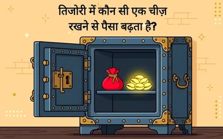 तिजोरी में कौन सी एक चीज़ रखने से पैसा बढ़ता है?