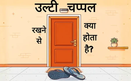 उल्टी चप्पल रखने से क्या होता है? जानें इसके 4 बड़े नुकसान