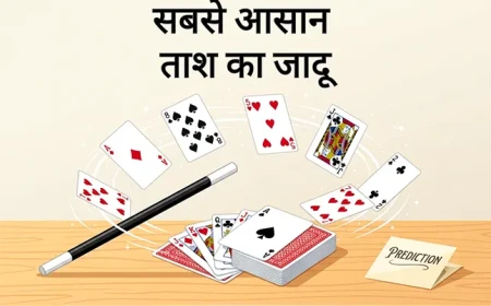 दोस्तों को हैरान करें: आसान ताश का जादू (100% Working)