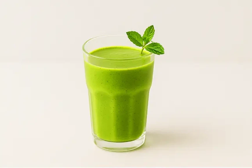 माचा स्मूदी बनाने की विधि (Matcha Smoothie Recipe)